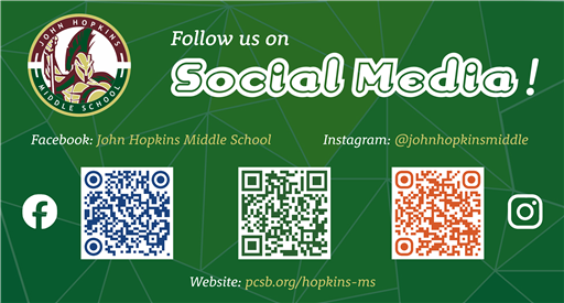 JHMS Social Media - Follow Us!